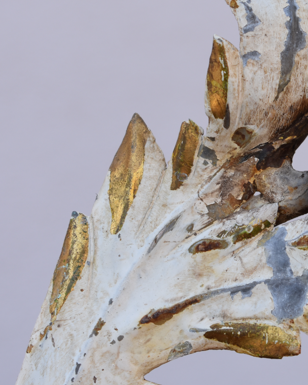 The Gilded Wild — Metal Floral Sculpture