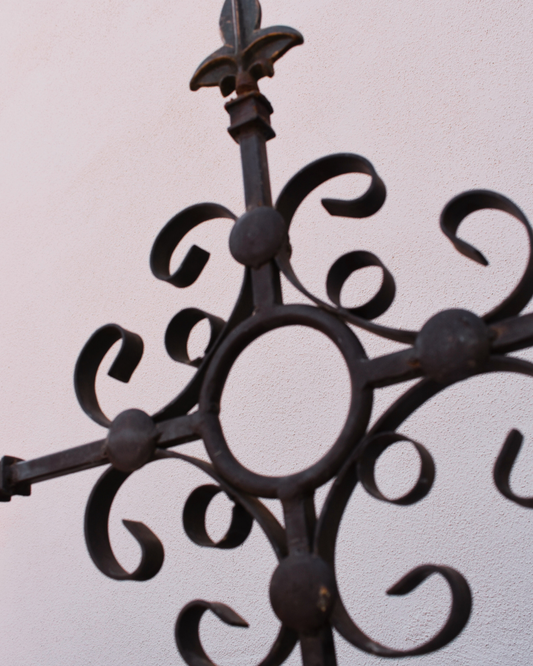 The Iron Summit— Industrial Metal Sculpture